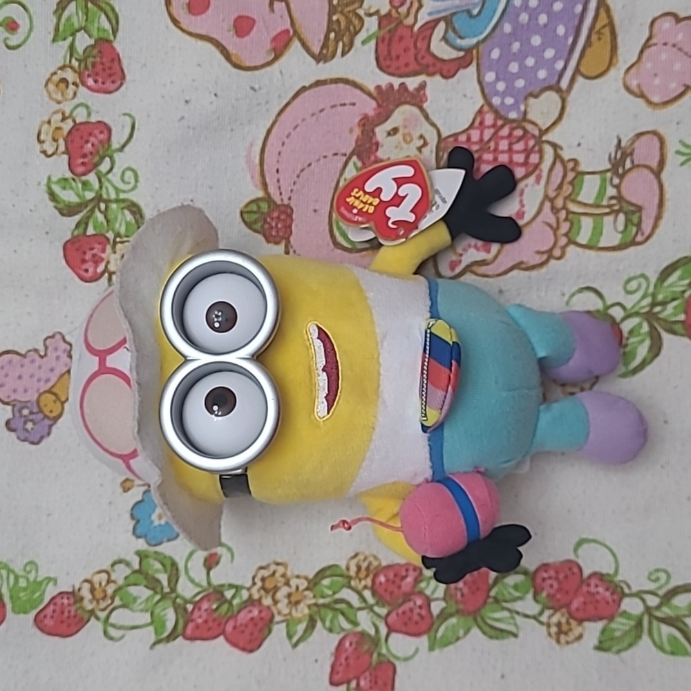 Ty Despicable Me 3 Jerey Beach Minion Plush